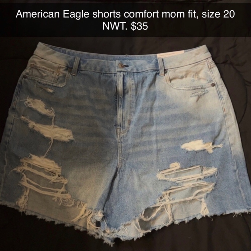 American eagle jean shorts